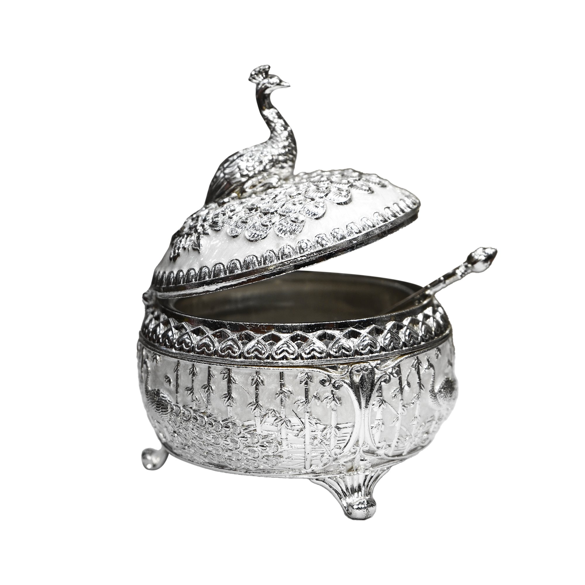 White metal Bowl